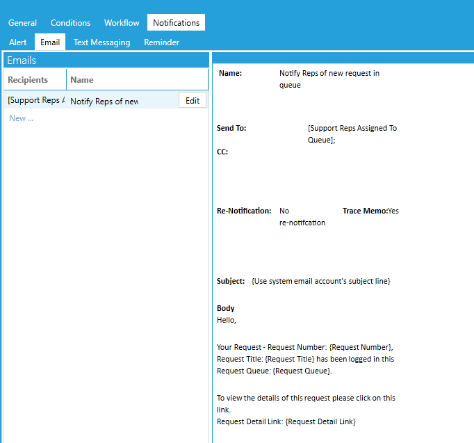 Business Rules - Service Requests