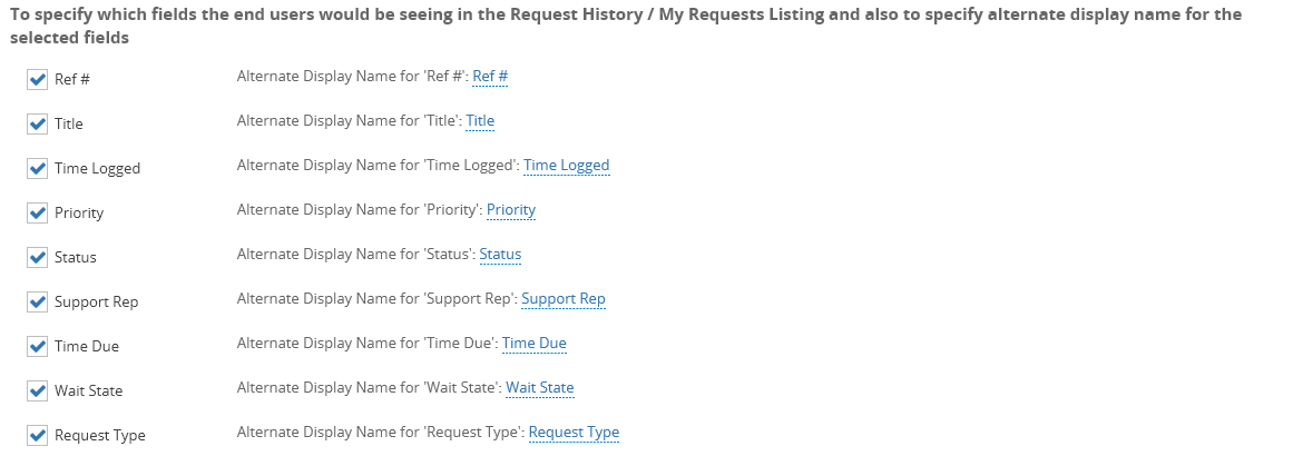 ServicePRO Web End User Portal - My Requests